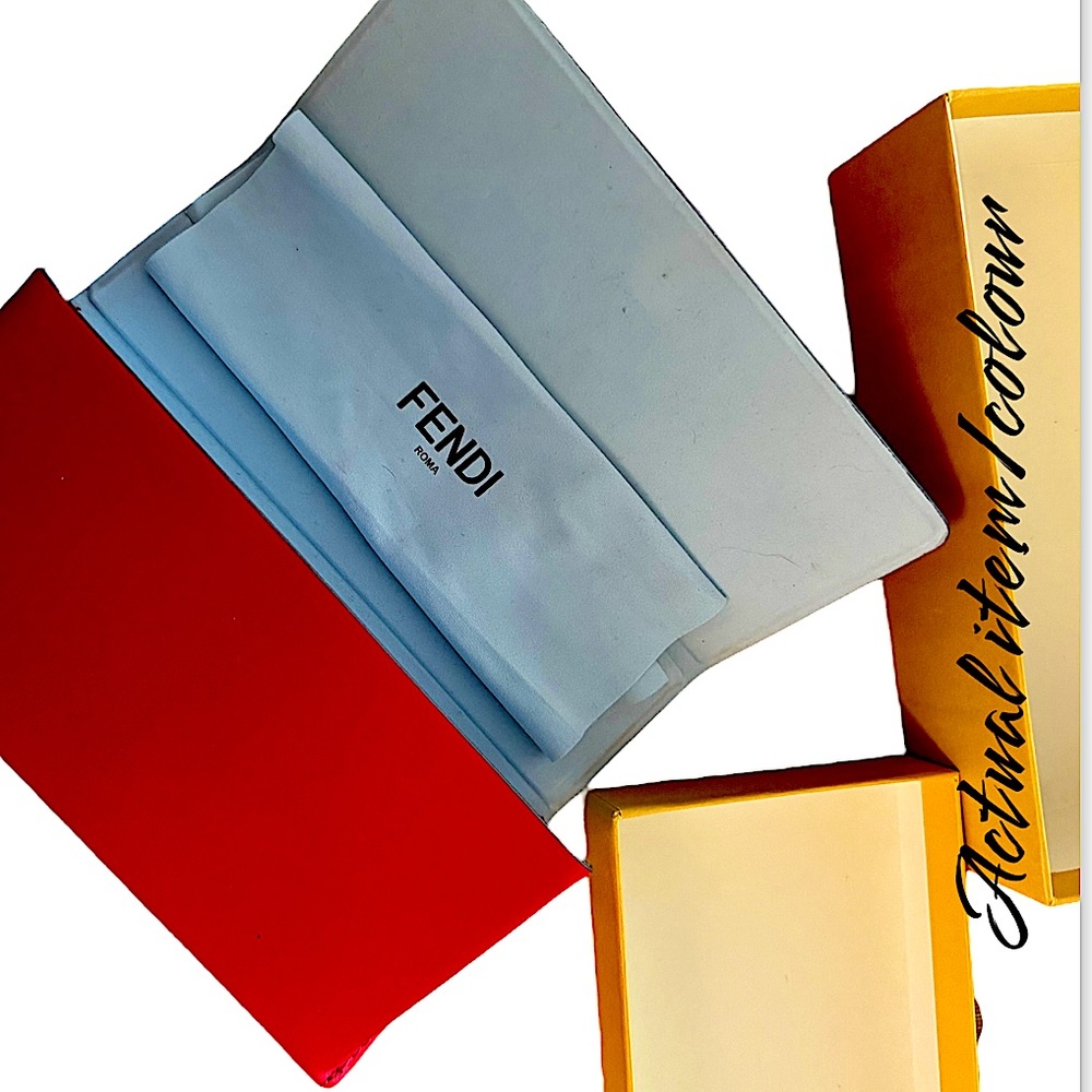 Sunglass case and box- Fendi